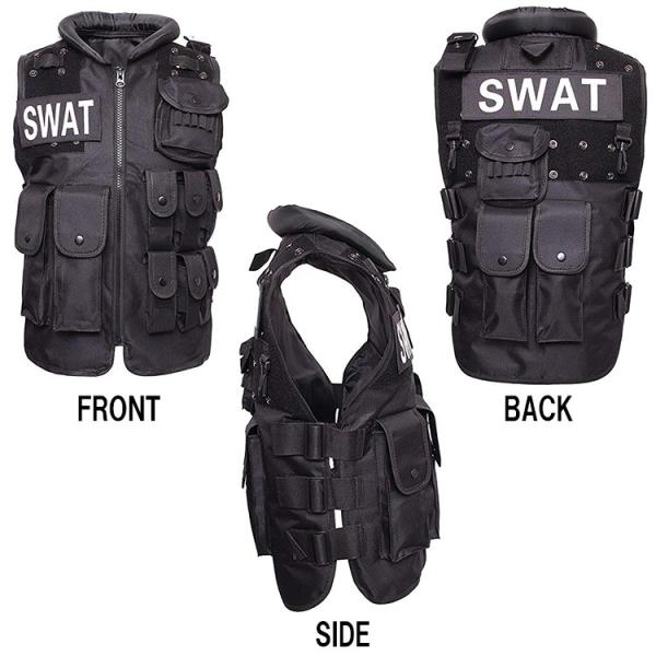 ハロウィン コスプレ 衣装 Swat レディース メンズ 男性 ポリス スワット 2点セット ベスト 帽子 キャップ コスチューム 男女兼用 送料無料 Dejapan 手数料０円で日本の商品を購買代行 落札代行