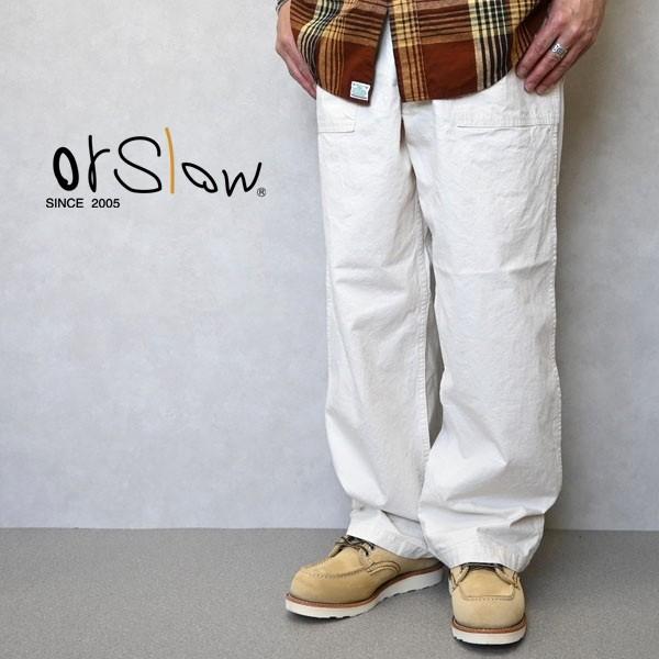 メンズ Orslow オアスロウ Summer Fatigue Pants 