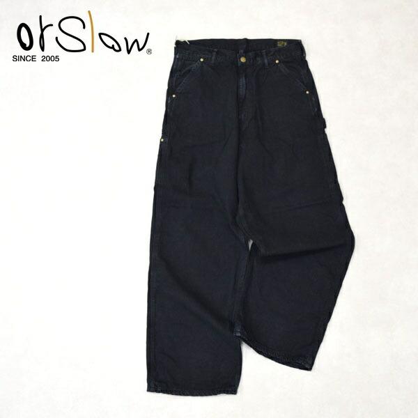 メンズ Orslow オアスロウ DAD'S FIT OXFORD PAINTER PANTS ダッド