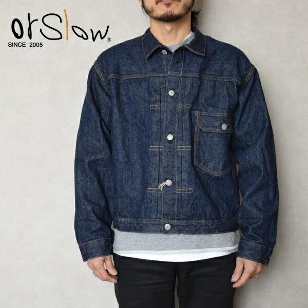 メンズ Orslow オアスロウ 1st type ジージャン デニム ジャケット