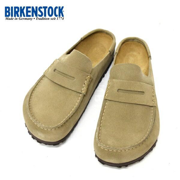 BIRKENSTOCK ビルケン / Naples Wrapped トープ Naples Wrapped Suede Leather in Color Taupe | BIRKENSTOCK Canada