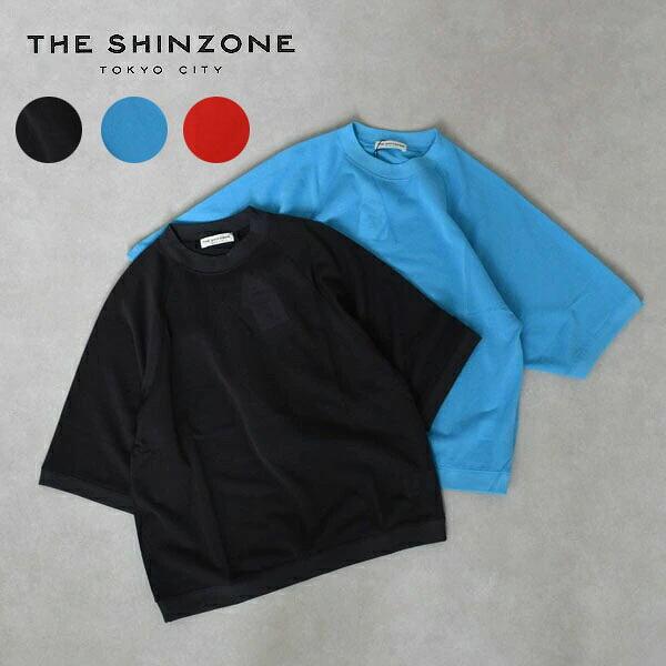 レディース　THE SHINZONE ザ シンゾーン　SHEER HALF SLEEVE SWEATSHIRT シアーハーフスリーブスウェットシャツ 半袖 カットソー 25MMSCU08
