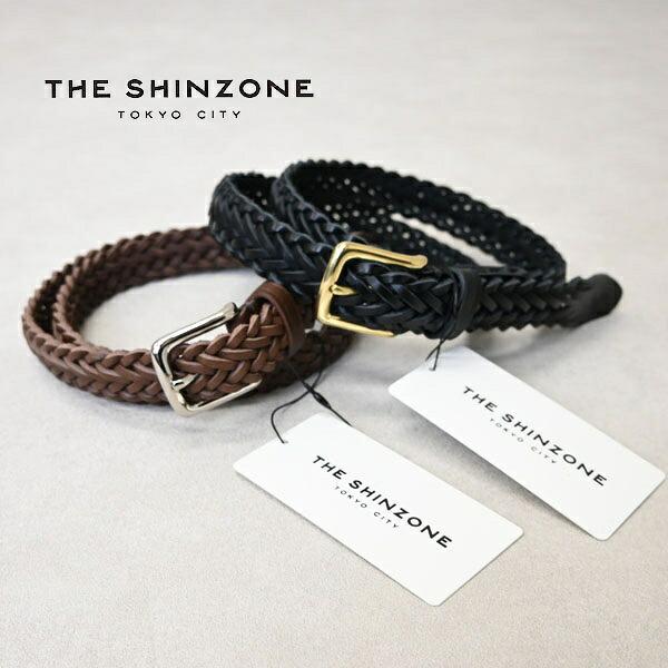 レディース THE SHINZONE シンゾーン MESH BELT メッシュ ベルト 牛革 レザー 日本製 25SMSIT01