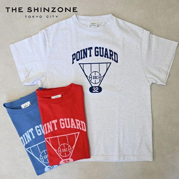 レディース THE SHINZONE シンゾーン POINT GUARD TEE ポイントガード Tシャツ 半袖 プリントT  日本製 26MMSCU16