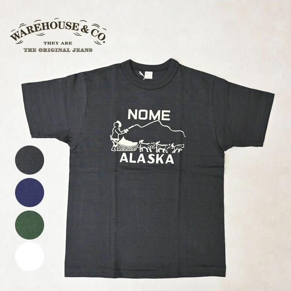 メンズ WAREHOUSE ウエアハウス Lot.4601 NOME 半袖 クルーネック T