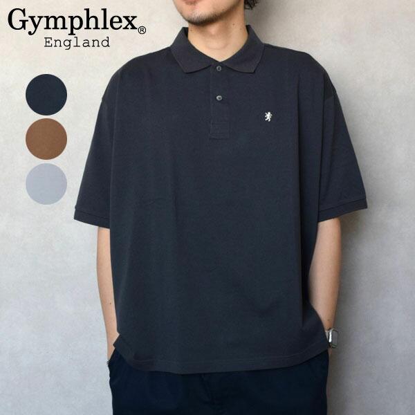 2025年 S/S】メンズ Gymphlex ジムフレックス PLO SHIRT S/S ショート