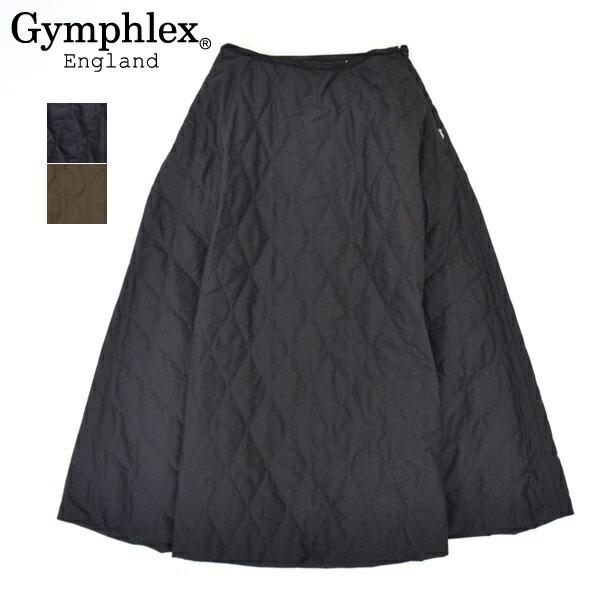 Gymphlex キルティングフレアスカート レディース Gymphlex ジムフレックス フレアスカート キルティング