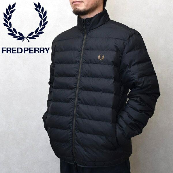 メンズ　レディース　Fred Perry　フレッドペリー　Insulated Jacket　インシュレイテッドジャケット　中綿ダウンジャケット　ジャケット　J4564