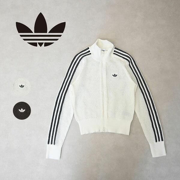 レディース adidasアディダス オリジナルス ニット クロシェ ファイヤーバード トラックトップ ジャージ フルジップ KC6496 KE0202