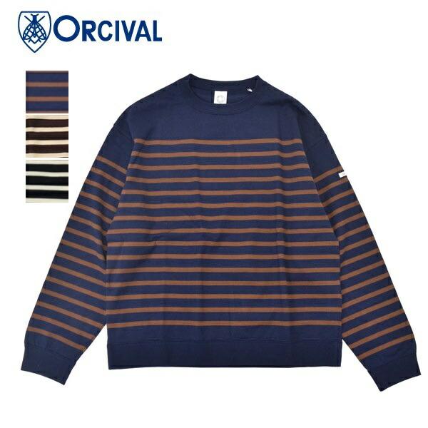 メンズ レディース ORCIVAL オーチバル 20/2 PANEL BORDER