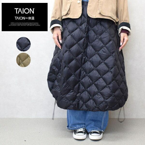 レディース TAION タイオン ミリタリー シティ ダウンスカート