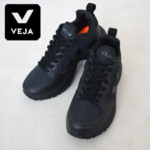 レディース　VEJA ヴェジャ　VENTURI RIPSTOP BLACK スニーカー　FULL BLACK VJVR190530