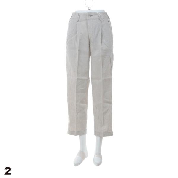 Antgauge アントゲージ レディース リネンテーパードトラウザー C1702 Prettyfunnyballoons Com