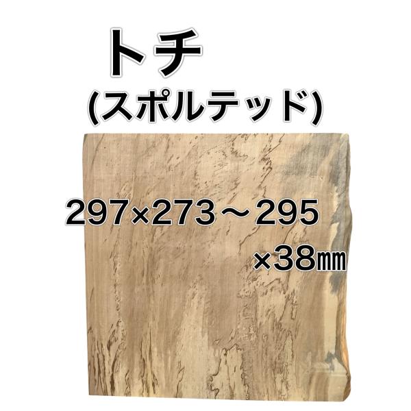 トチ 栃 スポルテッド 木材 一枚板 板 DIY 材料 無垢板 木工