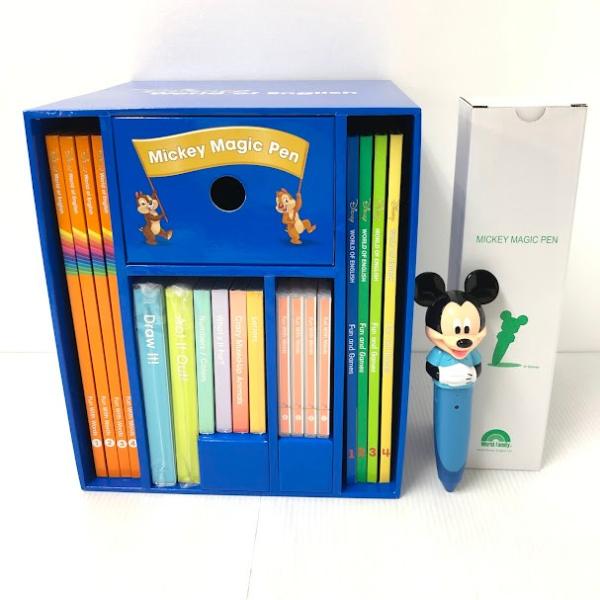 【美品】DWE Magic Pen ミッキー (未使用) ディズニー英語システム ミッキーマジックペンセット 2023年購入