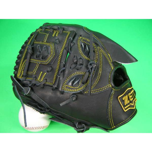 ゼット（ZETT） 型付け無料 硬式野球用 投手用 左投げ用 ブラック