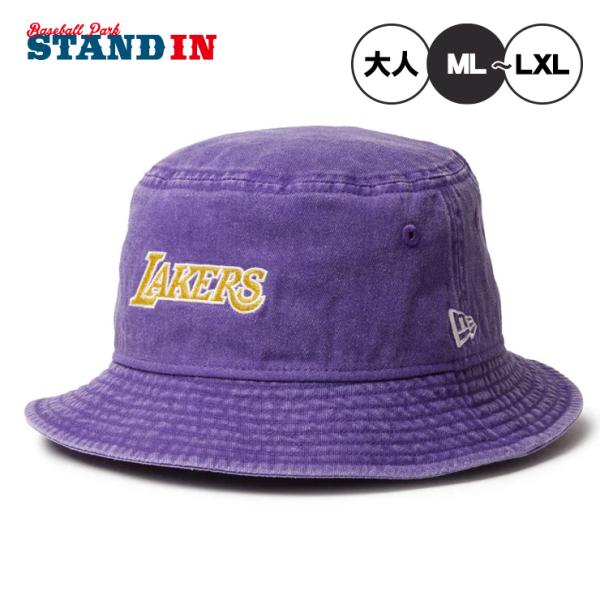 NEW ERA（ニューエラ） バケットハット ロサンゼルス・レイカーズ