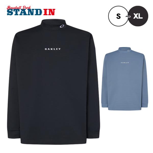 OAKLEY オークリー　ゴルフウェア　長袖モックシャツ baseballparkstandin_okl-foa408244