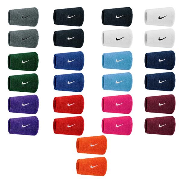 NIKE リストバンド　野球 NIKE 全13色 ナイキ リストバンド 2個入り スウッシュ ダブル