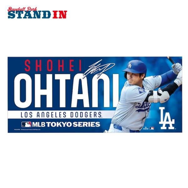 大谷翔平 MLB Tokyo Series 2025 フェイスタオル 応援タオル 34 大谷翔平 MLB Tokyo Series 2025 フェイスタオル 応援タオル 34