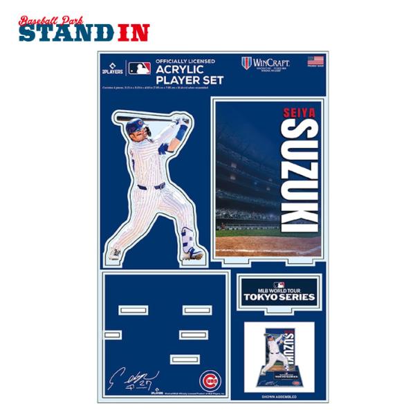 【新品未開封】Mサイズ カブス 鈴木誠也 開幕戦東京シリーズ限定 希少品 完売品 M カブス 鈴木誠也 東京シリーズ 開幕戦記念限定 村上隆 コラボ