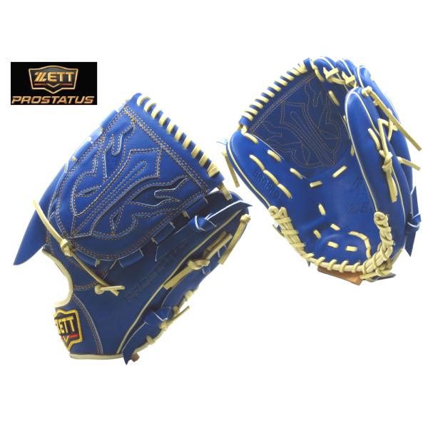 ゼット　プロステイタス　オリジナルオーダーグラブ　軟式　投手用　千賀型　521型 baseballts_brgpro521-rb