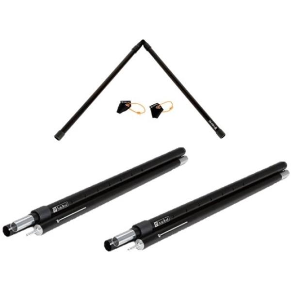 ≪NEMO / AdjustableTarpPoleL(203-251cm)Set(2-Pack+Extension≫自由にアレンジ可能なタープポールのコンプリートセット大型のフロアレスシェルターや大型タープのメインポールに最適なアジャスタ...
