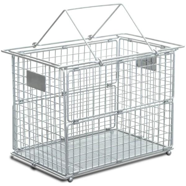 お買い得！アノバ　フォールディングバスケットS・Mセット ANOBA（アノバ） フォールディングワイヤーバスケットM SUS Ver