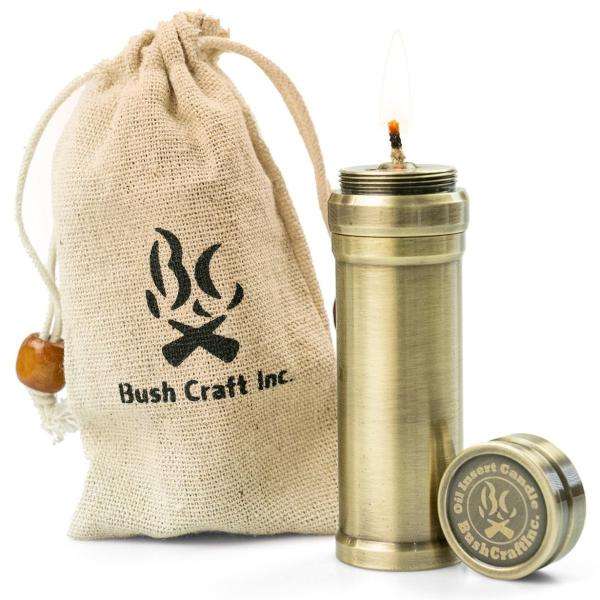 Bush Craft Inc. オイルインサートキャンドル90 2.0 小型オイルランプ (約4時間) ブッシュクラフト パラフィンオイル キャンプ テーブルキャンドル