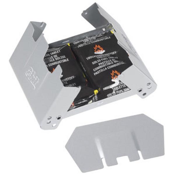 【特価品／返品・交換不可】≪esbit≫内部に固形燃料を収納でき頑丈でコンパクトに折りたためる固形燃料専用ストーブのポケットストーブは1936年にエーリッヒシュンによりエスビット固形燃料を開発された後につくられ80年以上にわたって暖かい食事...