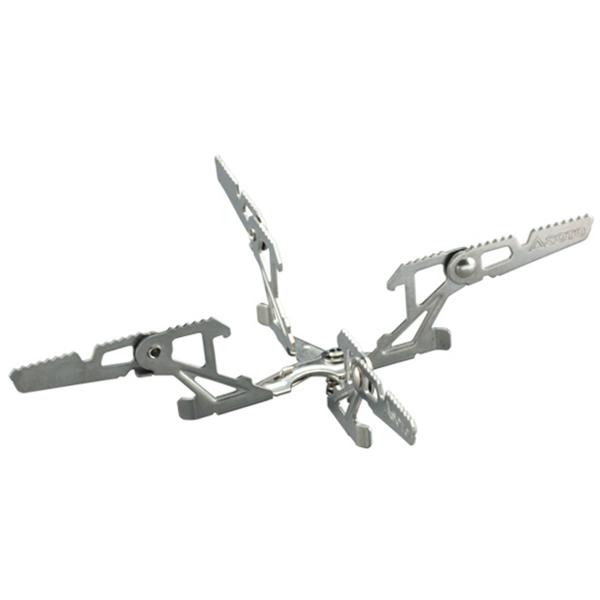 ≪SOTO≫17cmまでのコッヘルに対応する大型4本ゴトク。調理を重視した使い方やグループでの使用に。