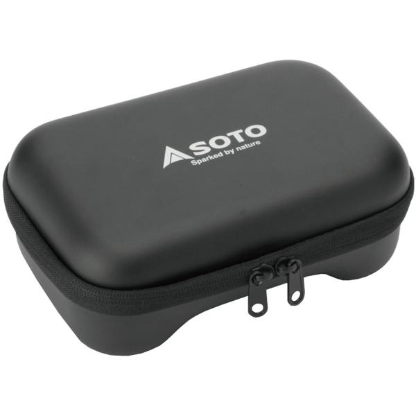 ≪SOTO≫レギュレーターストーブ、専用ウインドスクリーン、その他小物もまとめて収納できます。各種小物を収納できるポケット付。※本製品にレギュレーターストーブ、他は含まれません。　ケースのみとなります。※ボンベは収納できません。