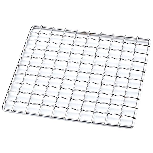 ≪UNIFLAME≫ネイチャーストーブで網焼きを楽しめるステンレス鋼で錆びにくい。