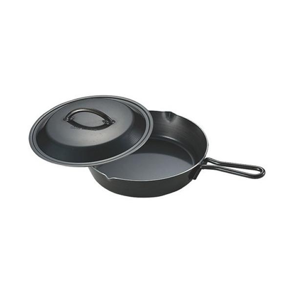 UNFLAME スキレット 蓋付き 鉄製 10インチ 値下げしました UNIFLAME ユニフレーム スキレット 10インチ 中古 鉄 フライパン