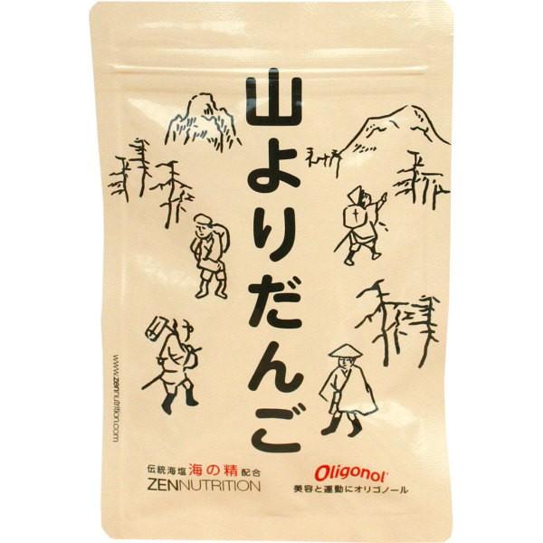 ゼンニュートリション 山よりだんご ／ 行動食 塩餅 246kcal トレイルランニング 登山 塩分 エネルギー 補給 チャック付き