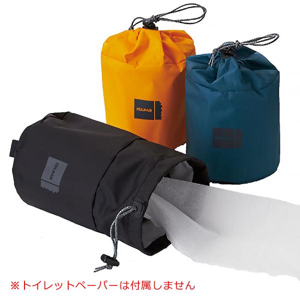 ≪ISUKA / Roll Paper Case≫防水性に優れた防水コーティング加工ナイロンを使用し、一般的なロールペーパーの収納、携帯、使用時にも便利なケースです。吊るしてのご利用も考え、内側は脱落を防ぐ二重構造です。