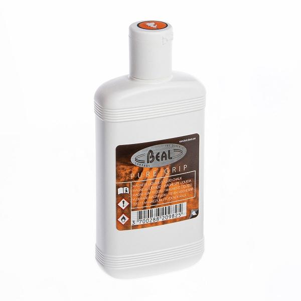 手に塗り込むことでチョークを馴染ませやすくするベアールの液体チョーク。大切なトライの前に油分を一掃します。※よく振ってからご使用ください。