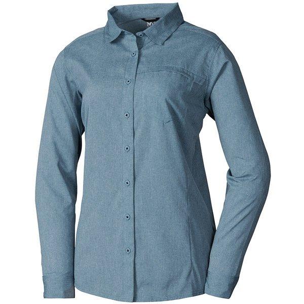 ミレー アルピシャツ ロングスリーブ J レディース Miv7749j 登山 夏山 山シャツ 無地 襟付き ロンt 軽量 速乾 日焼け防止 アウトドアショップベースキャンプ 通販 Paypayモール