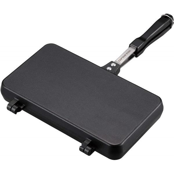 キャプテンスタッグ BBQ用 アルミホットサンドトースター