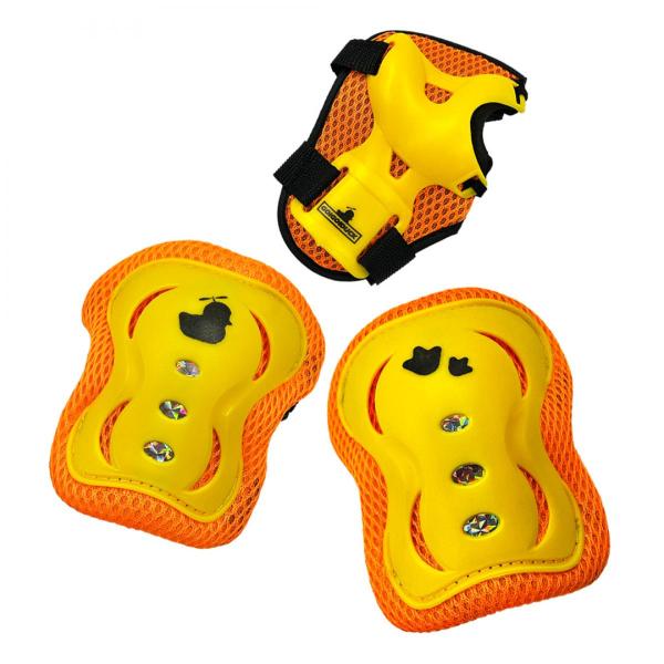 アサヒサイクル ＧＯ！ＧＯ！ＤＵＣＫキッズプロテクター イエロー ヘルメット関連用品 【沖縄・離島不可】