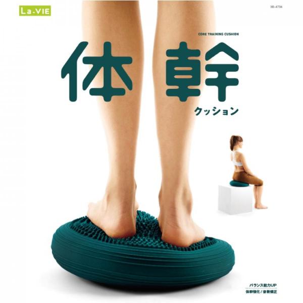 他サイト： La-VIE(ラヴィ) 体幹クッション 3B-4734   トレーニング 健康器具 癒し リラックスの商品画像