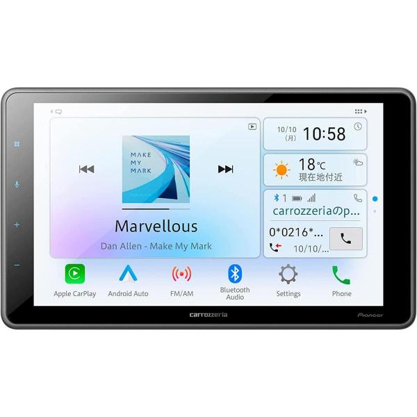 Pioneer DMH-SF500 ヘッドユニット Pioneer パイオニア ディスプレイオーディオ DMH-SF500 9インチ