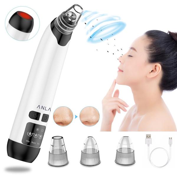 Anlan毛穴吸引器 毛穴ケア吸引器 Lcdディスプレイ搭載 毛穴ケア美顔器 40 温熱ケア ニキビ吸引 黒ずみ取り イチゴ鼻 汚れ 角栓除去 3種類ヘッド 3段階吸引力 Buyee Buyee Japanese Proxy Service Buy From Japan Bot Online