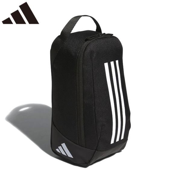 ●シューズケース/シューズバッグ/スパイク入れ/シューズ入れ●メーカー名：アディダス / adidas●品番：JMT64●カラー：ブラック(IM5233)●サイズ：・Ｍサイズ/W14cm×D17cm×H31cm・Ｌサイズ/W16cm×D22...