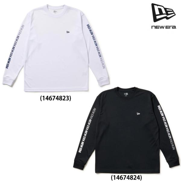 あすつく 限定 NEW ERA ニューエラ ロンＴ 長袖 テック ロングTシャツ Speed Logo 14674823 14674824 era25fw