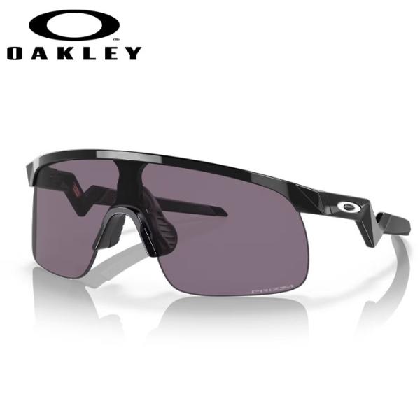 あすつく OAKLEY オークリー サングラス 小さめ ジュニア向け 女性向け Polished Black × Prizm Grey Resistor Youth Fit OJ9010-01