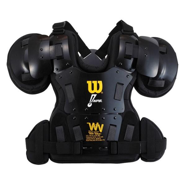 Wilson（ウイルソン） 硬式用 審判 チェストプロテクター プロゴールド