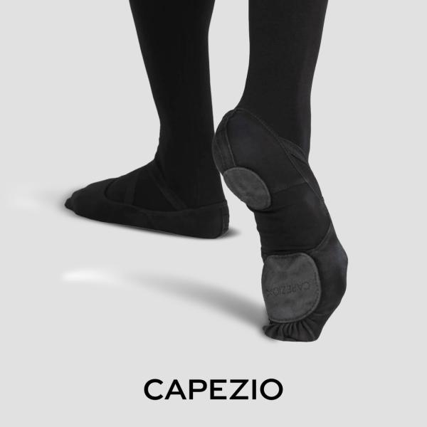 CAPEZIO(カペジオ）バレエシューズ2037W HANAMI CANVAS・黒