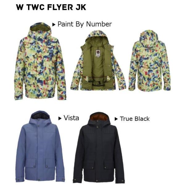 Burton バートン W Twc Flyer Jk Fw レディース Womens Ladies スノーボード スポーツ アウト ウェア ジャケット フード ドライ 16 15 16 Buyee 日本代购平台 产品购物网站大全 Buyee一站式代购 Bot Online