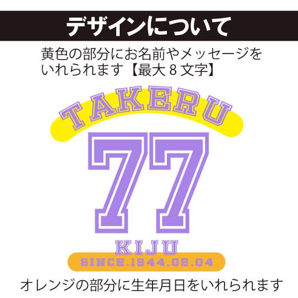 喜寿 祝い 名入れ ユニフォーム風 Tシャツ プレゼント 77歳 メッセージ 男性 女性 父 母 喜寿祝い お祝いの品 ちゃんちゃんこ おしゃれ 1500 1501 085 5001 Kijyu T 3 Tシャツのbasic Cover 通販 Yahoo ショッピング